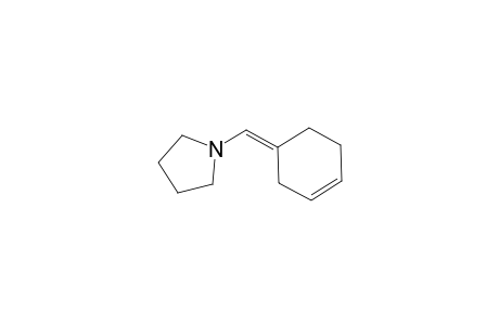 Pyrrolidine, 1-(3-cyclohexen-1-ylidenemethyl)-