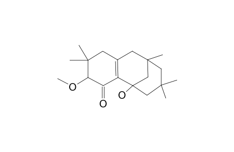 4-ALPHA-METHOXY-DIISOPHOR-2(7)-EN-3-ONE