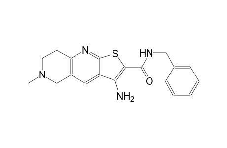 3-amino-N-benzyl-6-methyl-5,6,7,8-tetrahydrothieno[2,3-b][1,6]naphthyridine-2-carboxamide