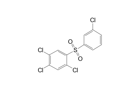 m-CHLOROPHENYL 2,4,5-TRICHLOROPHENYL SULFONE