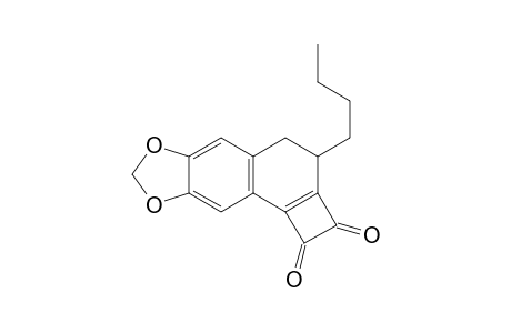 3-n-Butyl-3,4-dihydrocyclobuta[5,6]naphtho[2,3-d][1,3]dioxole-1,2-dione