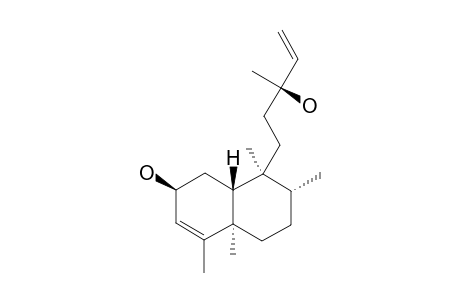 (-)-2-BETA-HYDROXY-KOLAVELOOL;(5R,8R,9S,10R)-ENT-CLEROD-3,14-DIEN-2-ALPHA,13-ALPHA-DIOL