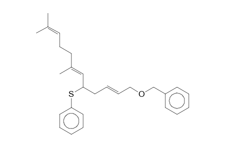 (([(2E,6E)-7,11-Dimethyl-5-(phenylsulfanyl)-2,6,10-dodecatrienyl]oxy)methyl)benzene