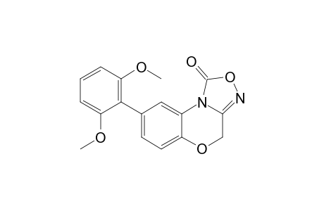 8-(2,6-Dimethoxyphenyl)-4H-[1,2,4]oxadiazolo[3,4-c][1,4]benzoxazin-1-one