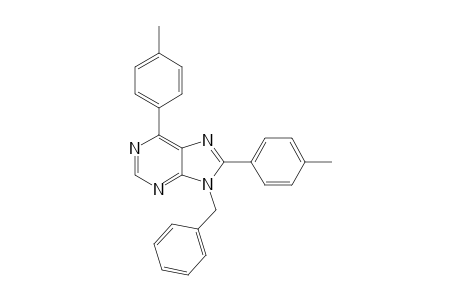 9-BENZYL-6,8-DI-(PARA-TOLYL)-9H-PURINE