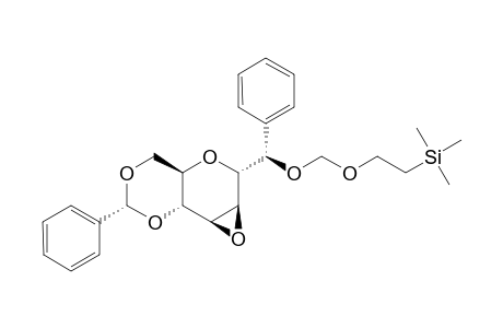 (1R)-2,6-ANHYDRO-1-PHENYL-1-O-[2-(TRIMETHYLSILYL)-ETHOXYMETHYL]-3,4-ANHYDRO-5,7-O-BENZYLIDENE-ALPHA-D-MANNO-HEPTITOL