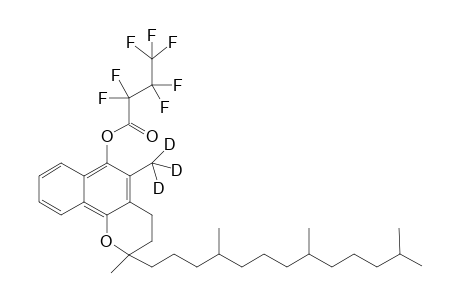 Vitamine K1(20) heptafluorobutyric trideutero derivative