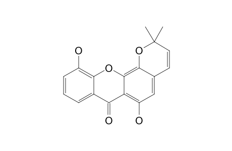 6,11-DIHYDROXY-2,2-DIMETHYL-PYRANO-[3,2-C]-XANTHEN-7(2H)-ONE