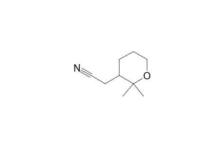 2H-Pyran-3-acetonitrile, tetrahydro-2,2-dimethyl-