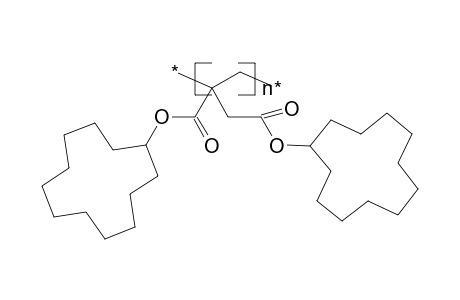 Poly(dicyclododecyl itaconate)