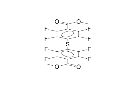 BIS(4-METHOXYCARBONYLTETRAFLUOROPHENYL)SULPHIDE