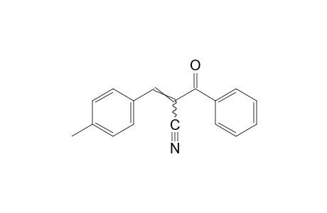 alpha-BENZOYL-p-METHYLCINNAMONITRILE