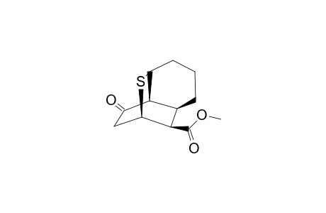 METHYL_(2S*,4AS*,5R*,8AS*,9S*)-OCTAHYDRO-4-OXO-2,5-METHANO-2-H-1-BENZOTHIOPYRAN-9-CARBOXYLATE