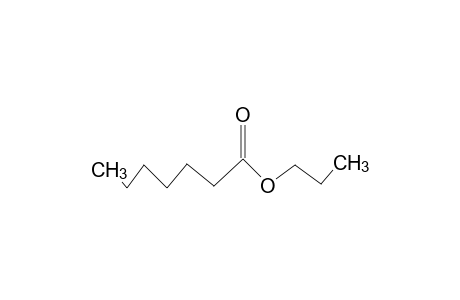 Heptanoic acid, propyl ester