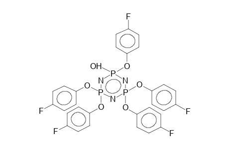 MONOHYDROXYPENTA(PARA-FLUOROPHENOXY)CYCLOTRIPHOSPHAZENE