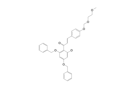 2',4'-DIBENZOYLOXY-6'-HYDROXY-4-METHOXYETHOXYMETHYLCHALCONE