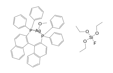 BINAP:AG-O-CH3:FSI(OC2H5)3=1:1