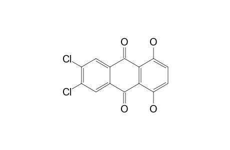 6,7-Dichloro-1,4-dihydroxyanthraquinone