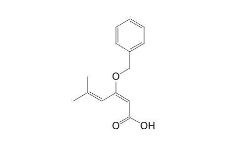 (E)-3-(benzyloxy)-5-methylhexa-2,4-dienoic acid