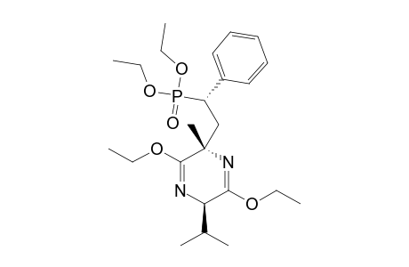 (2S,5R,2'S)-2-(2'-DIETHOXYPHOSPHORYL-2'-PHENYLETHYL)-3,6-DIETHOXY-2,5-DIHYDRO-5-ISOPROPYL-2-METHYLPYRAZINE