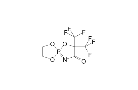 4-OXO-5,5-BIS(TRIFLUOROMETHYL)-DELTA2-1,3,2-OXAAZAPHOSPHOLIN-2-SPIRO-2'-(1,3,2-DIOXAPHOSPHOLANE)