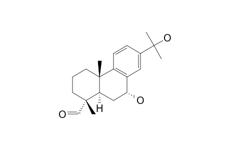 7-ALPHA,15-DIHYDROXY-ABIETA-8,11,13-TRIEN-18-AL