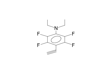 4-DIETHYLAMINOTETRAFLUOROPHENYLETHYNE