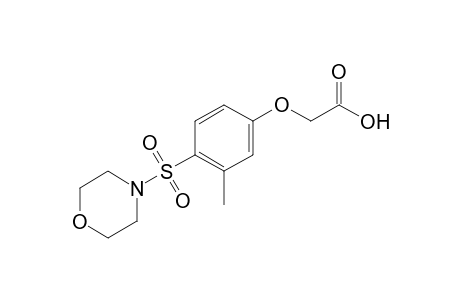 {[4-(morpholinosulfonyl)-m-tolyl]oxy}acetic acid