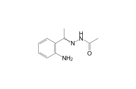 N-[1-(2-aminophenyl)ethylideneamino]acetamide