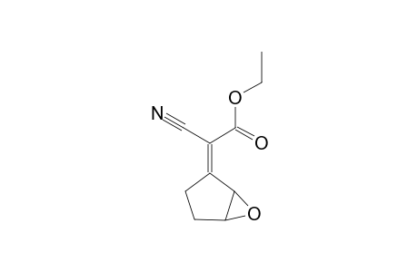 (E)-ETHYL-6-OXABICYCLO-[3.1.0]-HEXAN-2-YLIDENE-CYANO-ACETATE