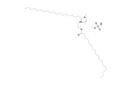 1-Stearylamidoethyl-2-stearyl-3-methylimidazoline-methosulfate; 1-methyl-2-stearyl-3-stearylamidoethylimidazolinium methosulfate