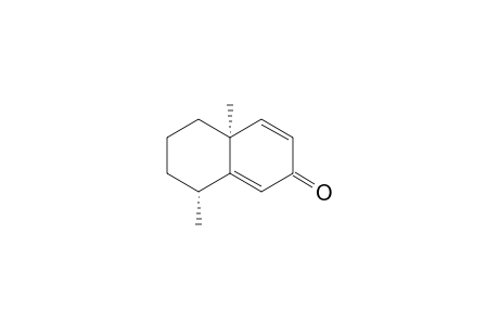 11,12,13-TRI-NOR-CIS-EUDESMA-5,8-DIEN-7-ONE;(4AS,8R)-4A,8-DIMETHYL-5,6,7,8-TETRAHYDRO-NAPHTHALEN-2-ONE