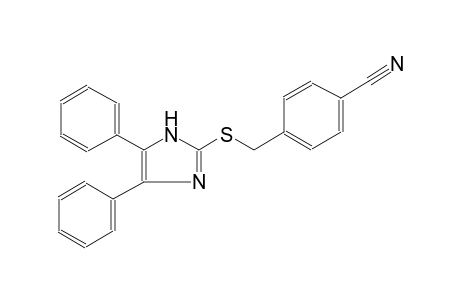 4-(4,5-Diphenyl-1H-imidazol-2-ylsulfanylmethyl)-benzonitrile