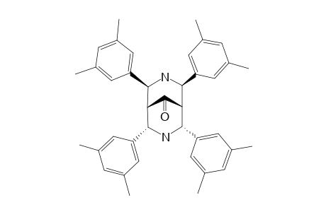 REL-(2R,4S,6S,8R)-2,4,6,8-TETRAKIS-(3,5-DIMETHYLPHENYL)-3,7-DIAZABICYCLO-[3.3.1]-NONAN-9-ONE