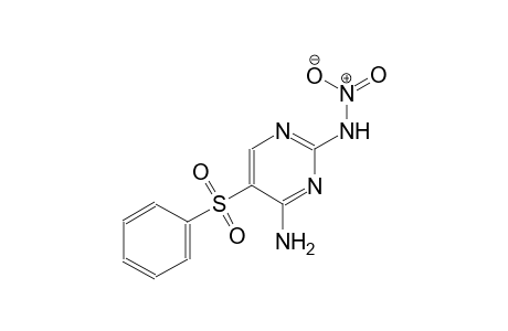 4-pyrimidinamine, 2-(2,2-dioxido-2lambda~1~-diazanyl)-5-(phenylsulfonyl)-