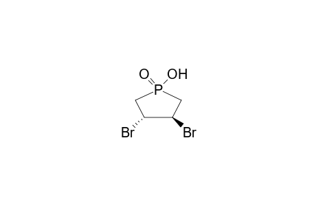 1-HYDROXY-TRANS-3,4-DIBROMOPHOSPHOLANE-1-OXIDE