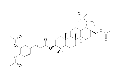 3',4',28-TRIACETYL-LUPANE-3-BETA,20,28-TRIOL_3-O-CAFFEATE