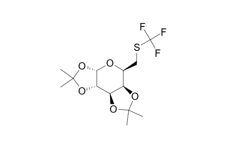 1,2,3,4-DI-O-ISOPROPYLIDENE-6-THIO-6-S-TRIFLUOROMETHYL-ALPHA-D-GALACTOPYRANOSE