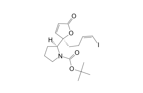 TERT.-BUTYL-(2S)-2-[(2S)-2-[(Z)-4-IODO-3-BUTENYL]-5-(2H)-OXO-2-FURYL]-TETRAHYDROPYRROLE-1-CARBOXYLATE