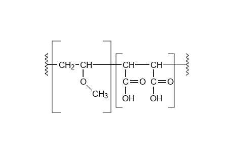 Methyl vinyl ether/maleic acid copolymer 50/50