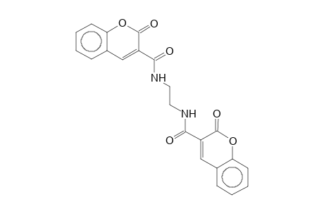 N,N'-Ethylenebis(3-coumarincarboxamide)