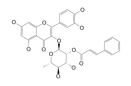 2''-(E)-CINNAMOYL-QUERCITRIN