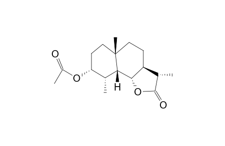 4-B-H,5-B-H,11-B-H-EUDESMAN-12,6-A-OLIDE,3-A-ACETOXY