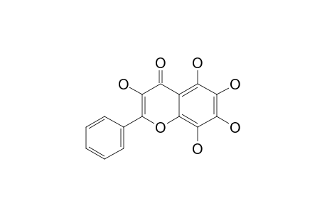 3,5,6,7,8-PENTAHYDROXY-2-PHENYL-4H-1-BENZOPYRAN-4-ONE;3,5,6,7,8-PENTAHYDROXY-FLAVONE