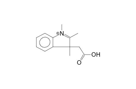 1,2,3-TRIMETHYL-3-CARBOXYMETHYLISOINDOLENONIUM CATION