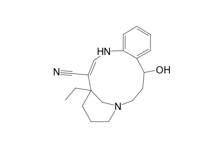 4,8-Methano-8H-1,8-benzodiazacyclotridecine-3-carbonitrile, 4-ethyl-1,4,5,6,7,9,10,11-octahydro-11-hydroxy-