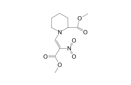 1-[(Z)-3-keto-3-methoxy-2-nitro-prop-1-enyl]pipecolinic acid methyl ester