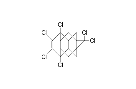 4,5,6,7,15,15-Hexachloro-hexacyclo(8.4.1.0/1,10/.0/3,8/.0/4,13/.0/7,12/)-pentadec-5-ene