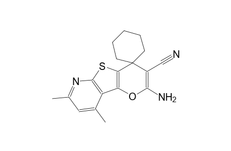 2'-amino-7',9'-dimethylspiro[cyclohexane-1,4'-pyrano[2',3':4,5]thieno[2,3-b]pyridine]-3'-carbonitrile