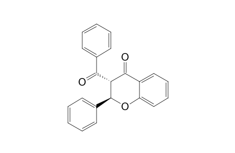 TRANS-3-BENZOYL-2,3-DIHYDRO-2-PHENYL-4-H-1-BENZOPYRAN-4-ONE